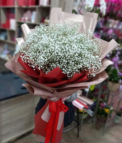Букет цветов из: Гипсофила в Таганьково