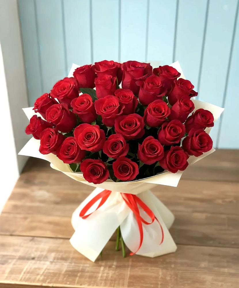 Букет 29 Красных роз в Таганьково