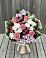 Букет цветов из: Альстромерии, Гвоздики, Розы и Хризантемы в Таганьково