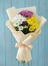 Букет цветов из:  Хризантемы в Таганьково