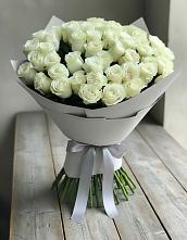 Букет 35 Белых роз в Таганьково