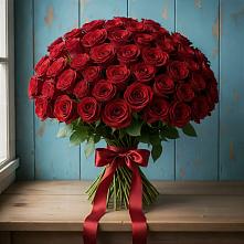 Букет Красные розы Блэк Меджик в Таганьково
