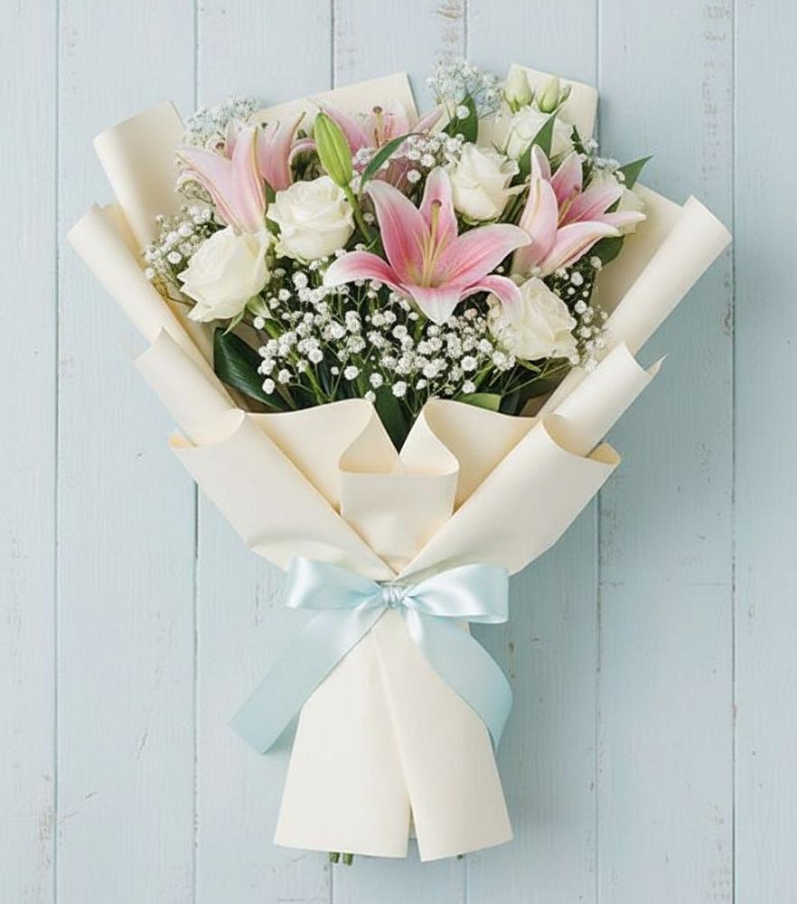 Букет цветов из: Лилии в Таганьково