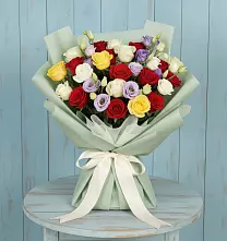 Букет цветов из:  Розы #REPLACE_PRED# Таганьково