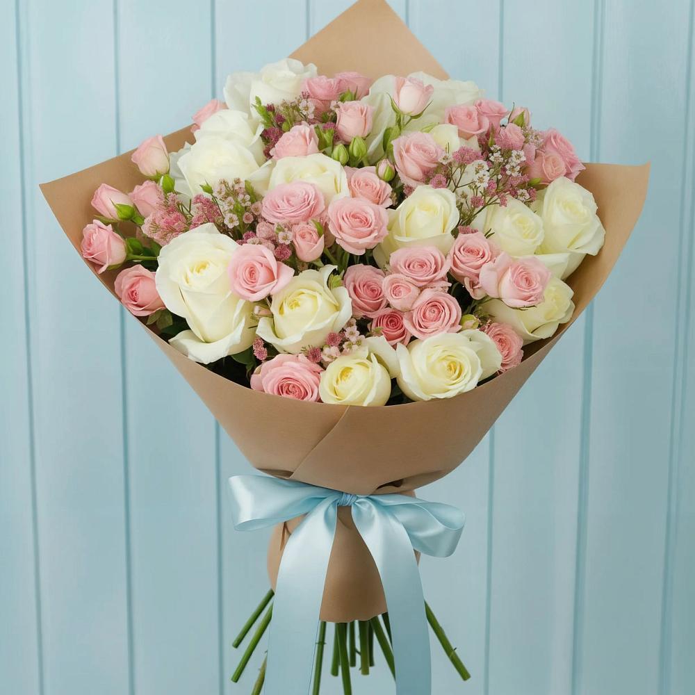 Букет цветов из: Розы в Таганьково