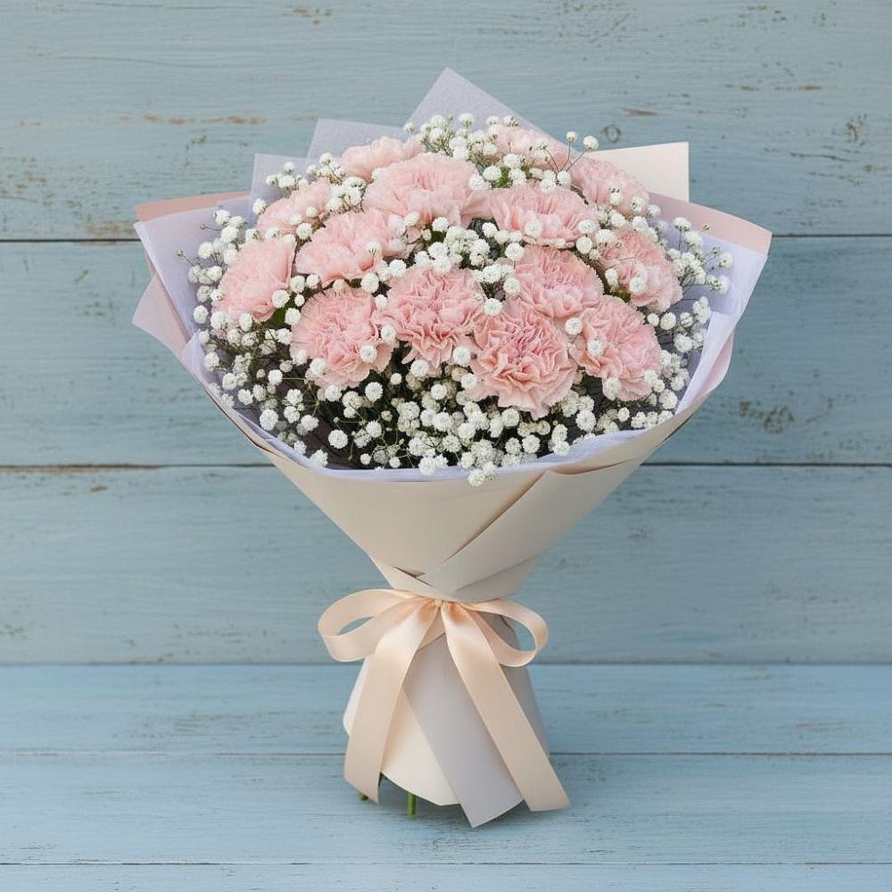 Букет цветов из: Гвоздики в Таганьково