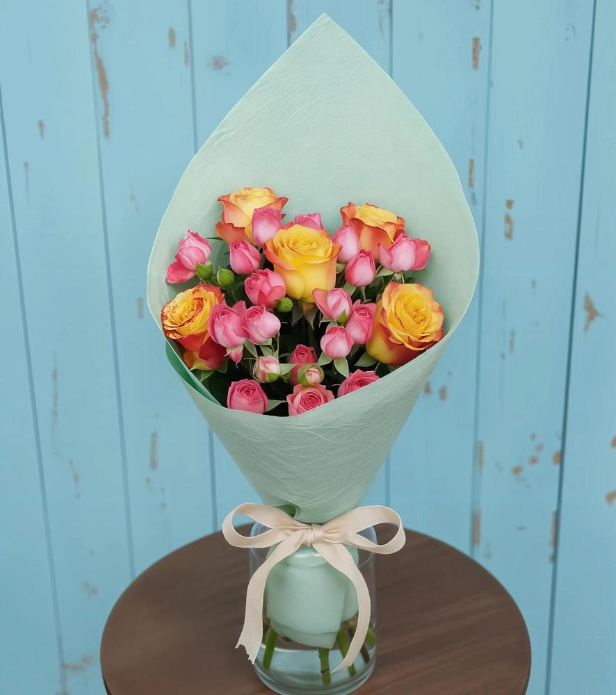 Букет цветов из: Розы в Таганьково