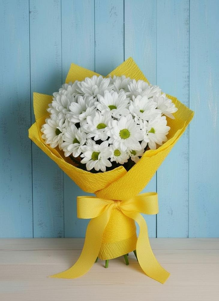 Букет цветов из: Хризантемы в Таганьково