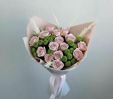 Букет цветов из:  Розы и Хризантемы #REPLACE_PRED# Таганьково