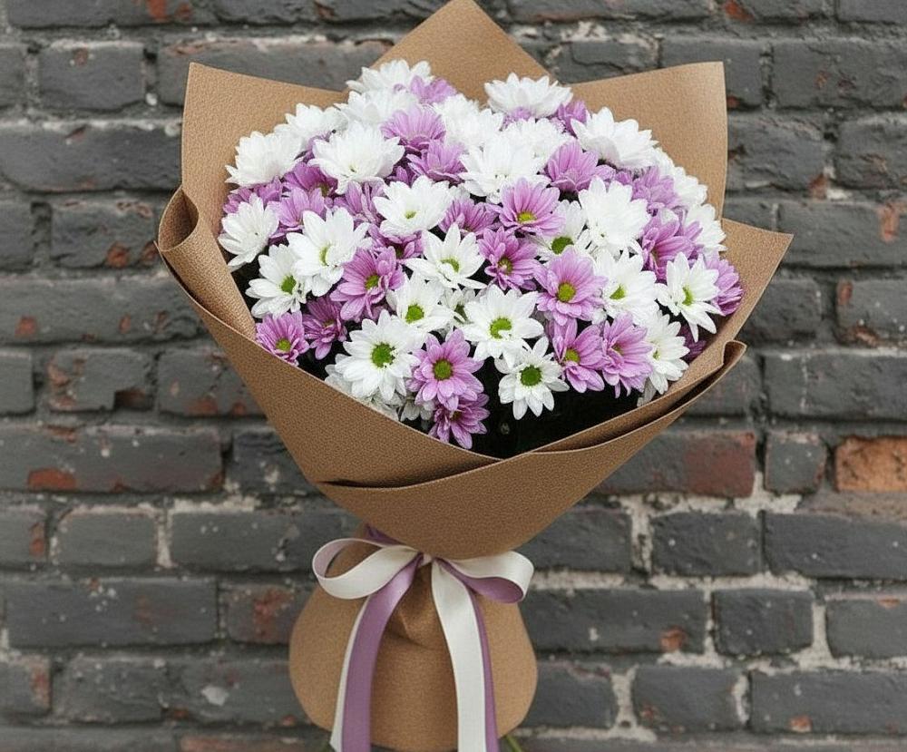 Букет цветов из: Хризантемы в Таганьково