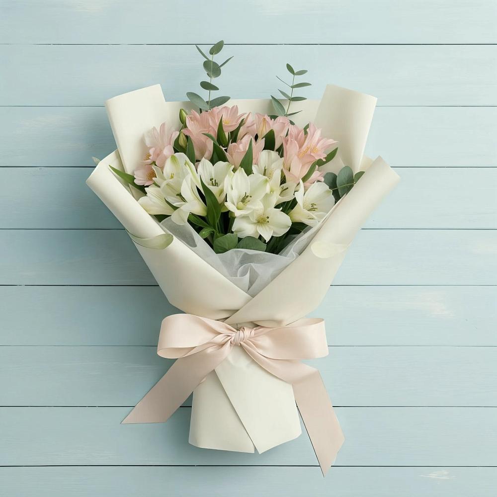 Букет цветов из: Альстромерии в Таганьково