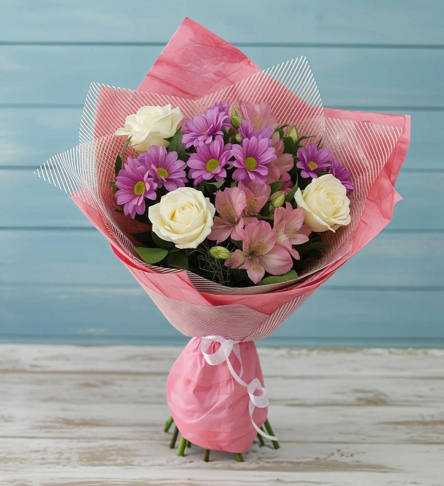 Букет цветов из: Герберы в Таганьково