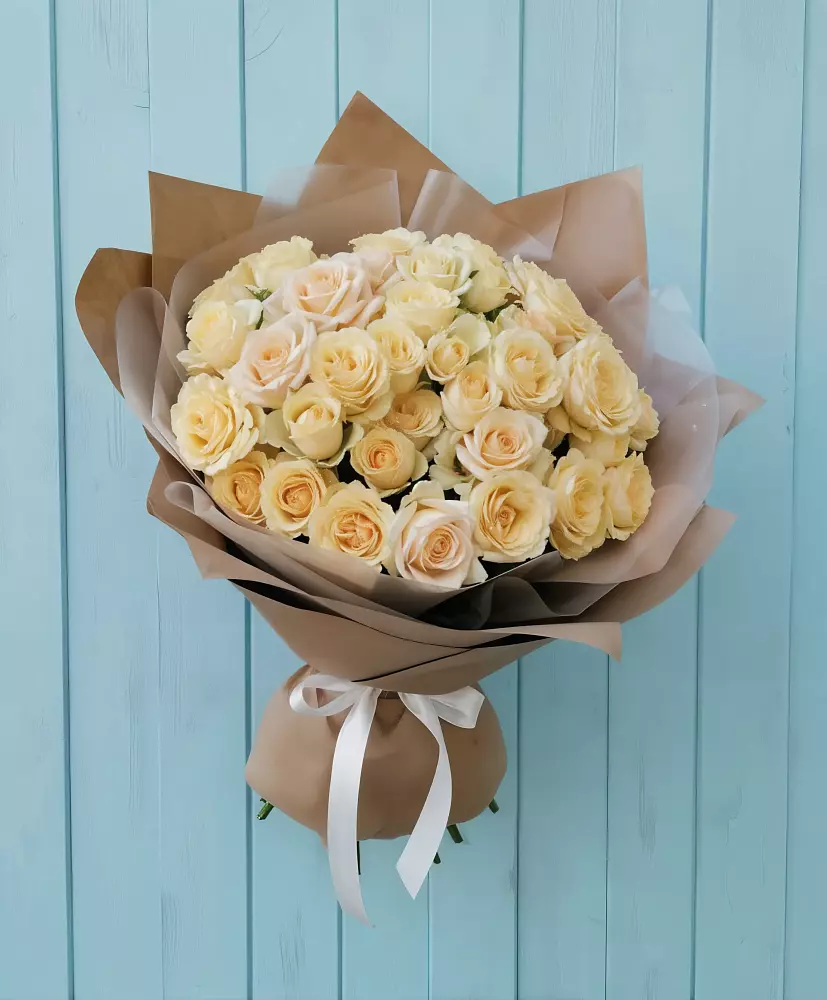 Букет Кремовое облако в Таганьково