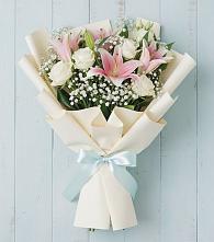 Букет цветов из:  Лилии #REPLACE_PRED# Таганьково